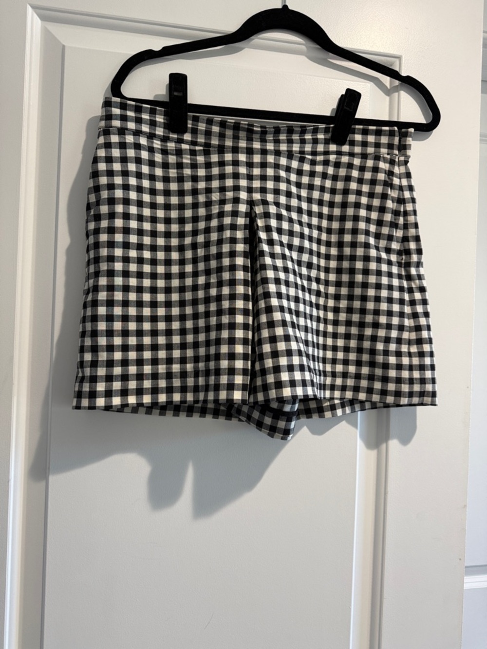 Madewell Black & White Gingham Women’s Shorts